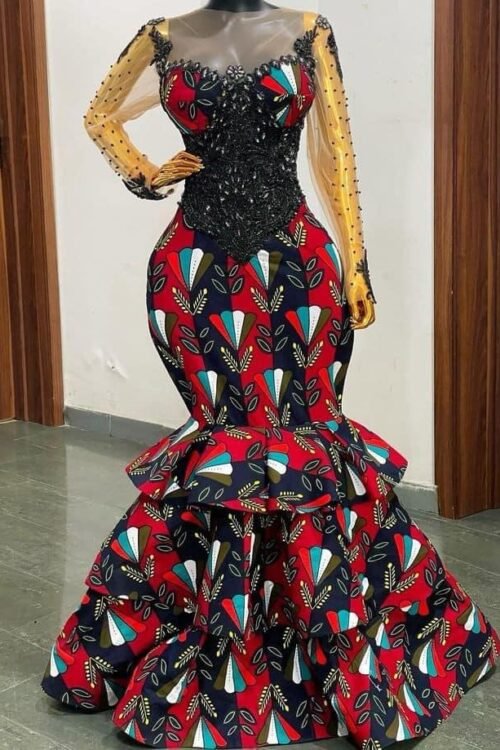 REINE ANKARA CUSTOMADE DRESS