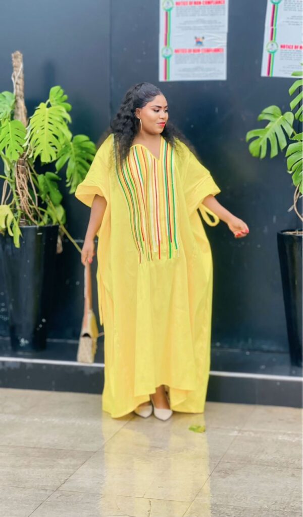SUNSHINE STRIPE KAFTAN